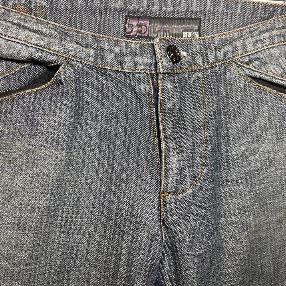 Joe’s Jeans Vintage Y2K Pinstripe Low Rise Straight Leg Jeans Size 28 - Picture 5 of 7